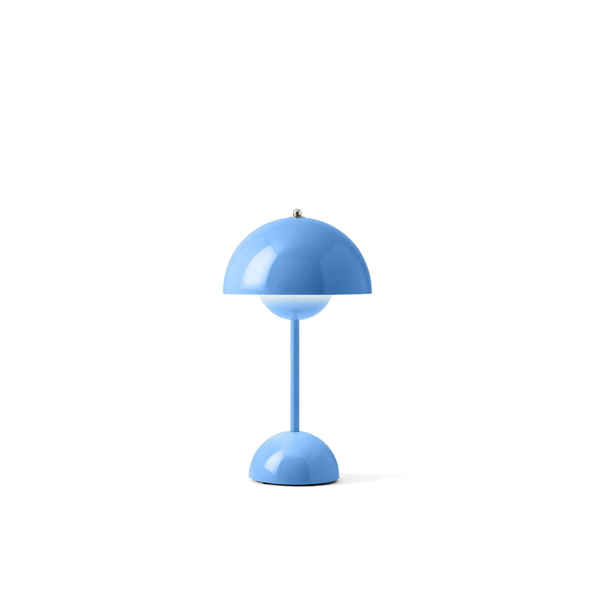 Flowerpot VP9 Tragbare Lampe Swim Blue