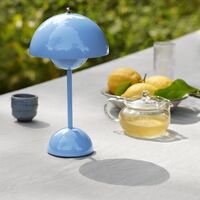 Flowerpot VP9 Tragbare Lampe Swim Blue