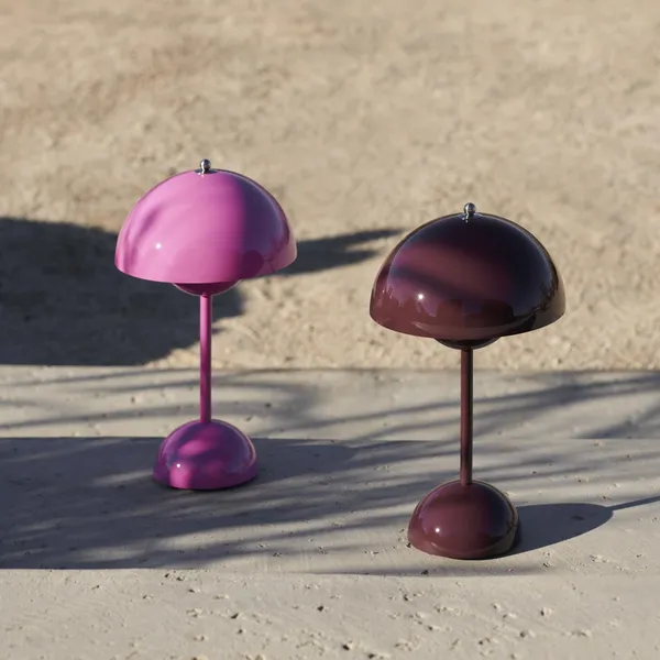 Flowerpot VP9 Portable Lamp Tangy Pink