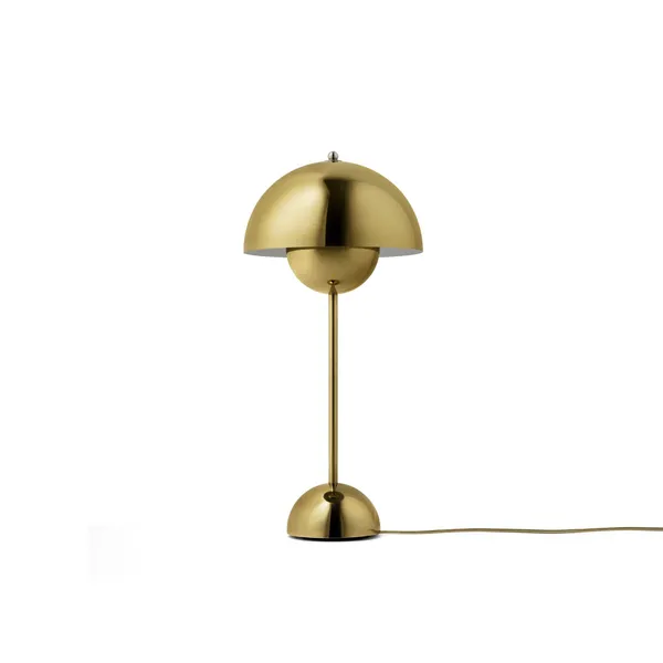 Flowerpot VP3 Table Lamp Polished Brass