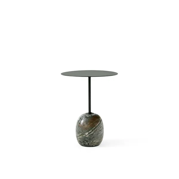 Lato LN8 Tavolino Deep Green/Marmo Verde Alpi