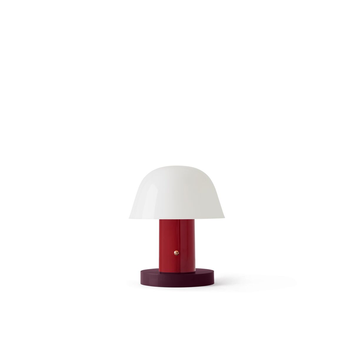 Setago JH27 Tischlampe, Bordeauxrot/Traube