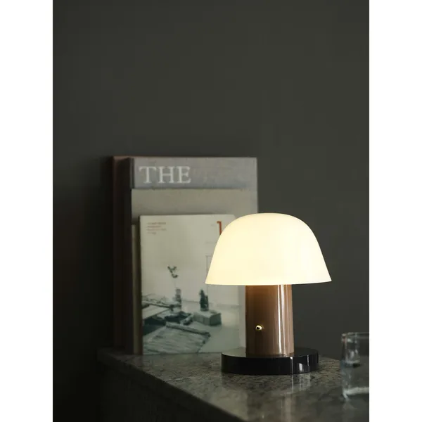 Setago JH27 Table Lamp Maroon/Grape
