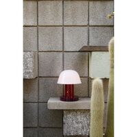 Setago JH27 Tischlampe, Bordeauxrot/Traube