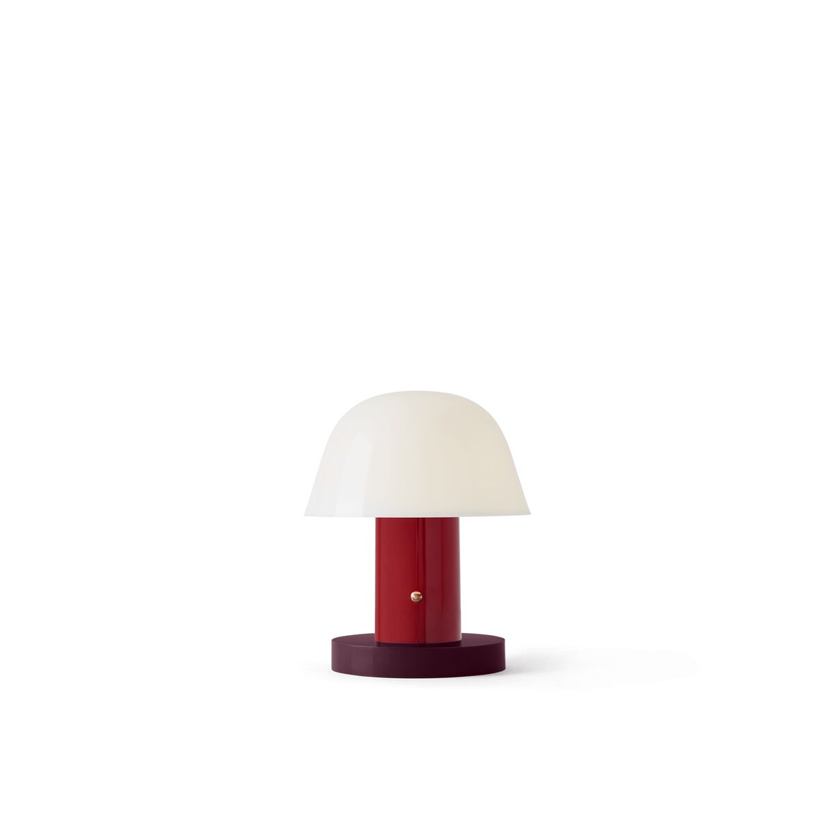 Setago JH27 Tischlampe, Bordeauxrot/Traube