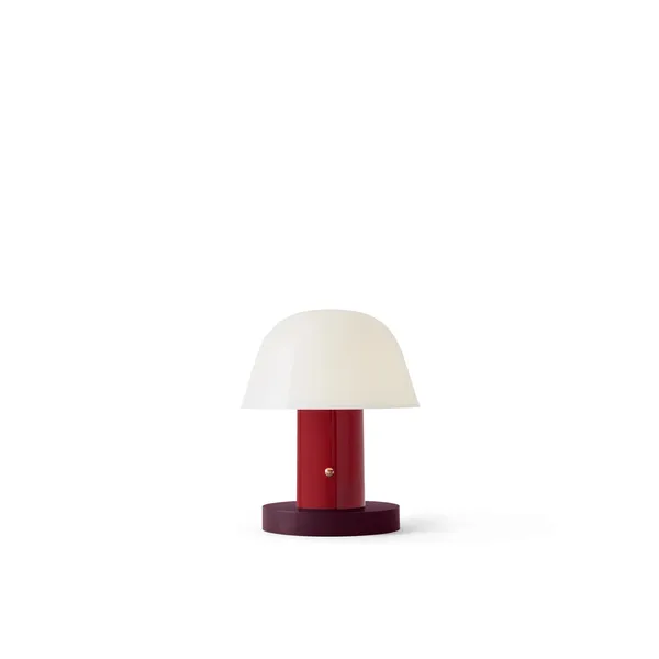 Setago JH27 Table Lamp Maroon/Grape