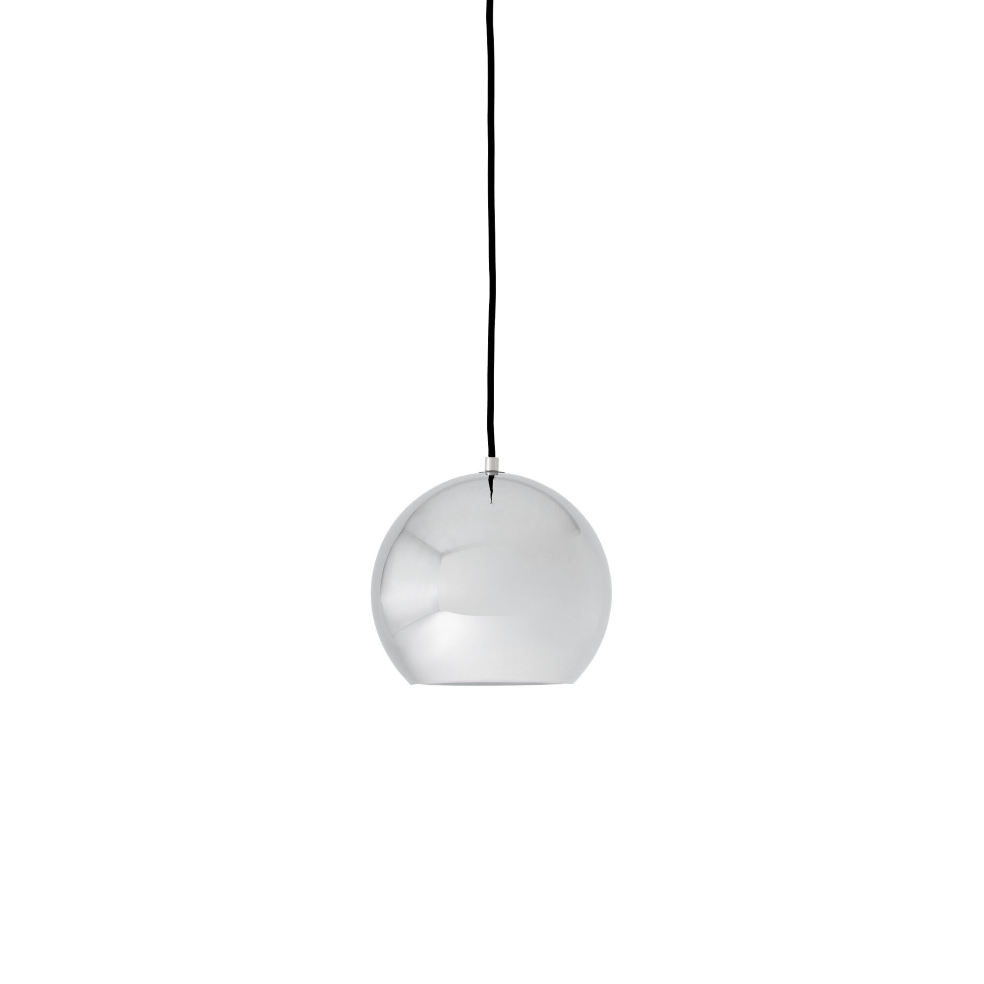 Flowerpot Topan VP6 Pendelleuchte Chrom