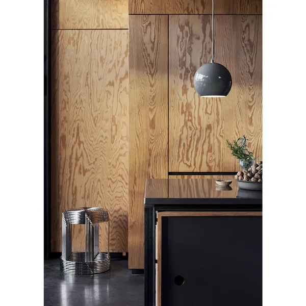Flowerpot Topan VP6 Pendant Gray Beige