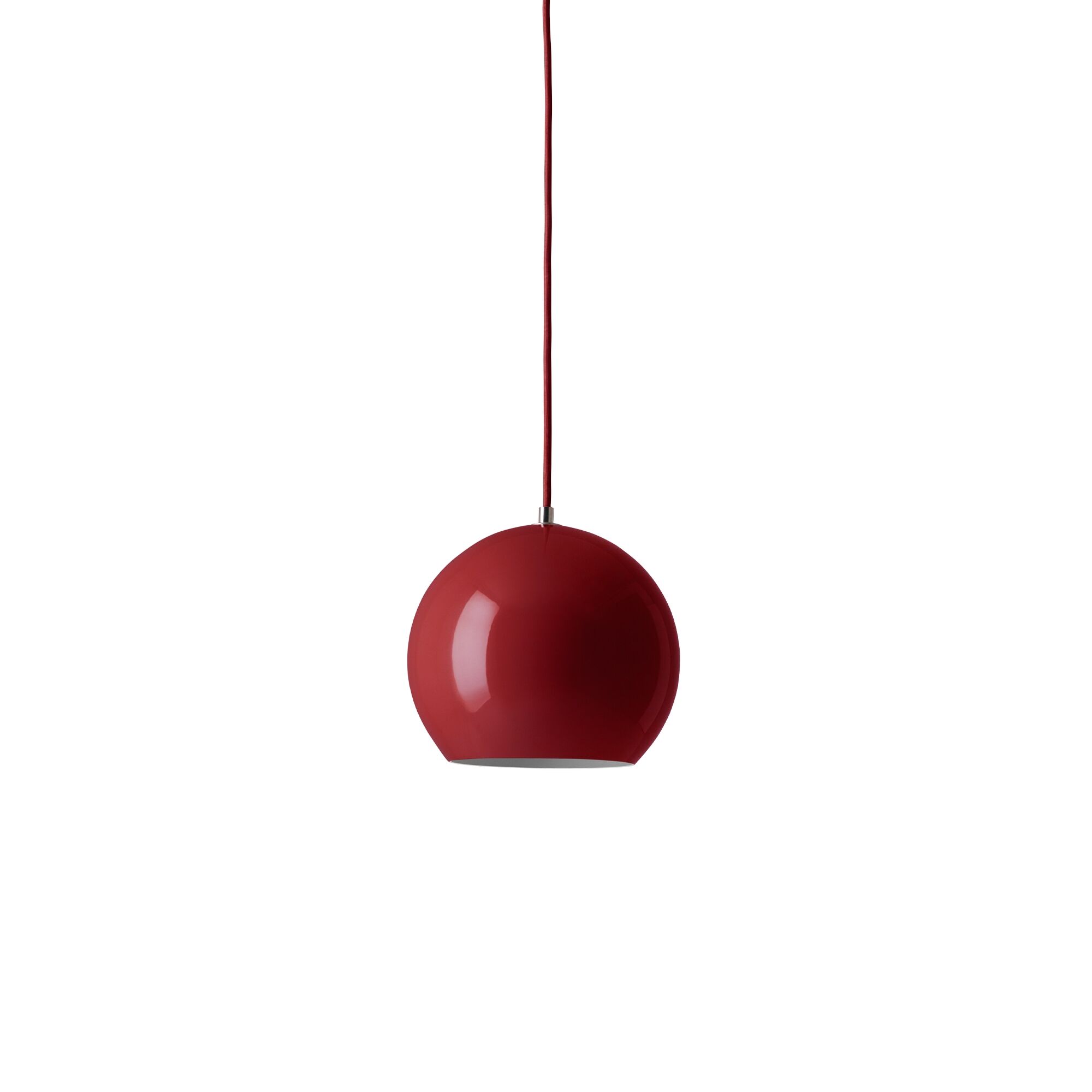 Flowerpot Topan VP6 Taklampa Vermilion R&ouml;d