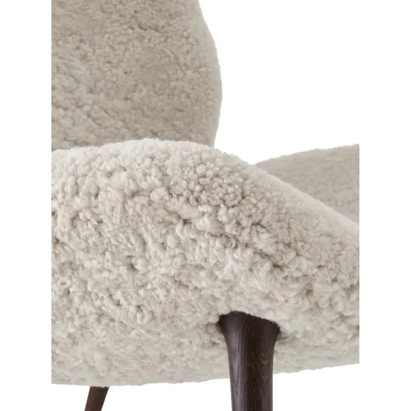 466 Fauteuil Donker Eiken/Krul 09