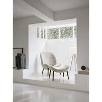 466 Fauteuil Donker Eiken/Krul 09