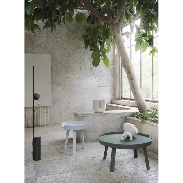 Around Coffee Table Dark Green Small