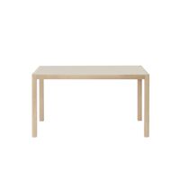 Werkplaatsbureau Warm Grijs Linoleum/Eiken