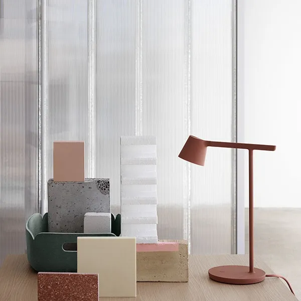 Tip Table Lamp Grey