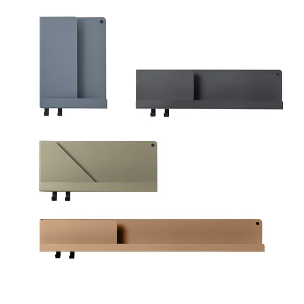 Folded Shelf 51x22 Blue Grey