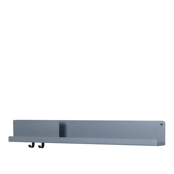 Folded Shelf 96x13 Blue-grey