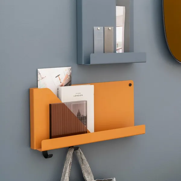 Folded Shelf 96x13 Blue-grey