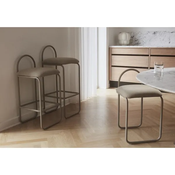 ANGUI Bar Stool 92.5 cm Taupe
