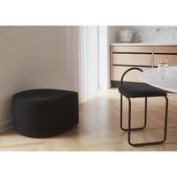 STILLA Pouf Anthrazit