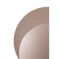 Orbit Table Lamp Beige/ Beige Travertine