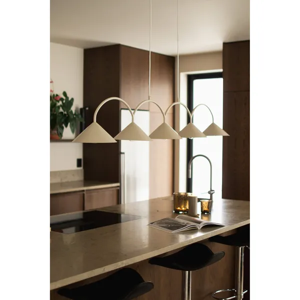 Curve 5 Pendant Beige