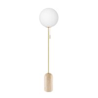 Torrano Stehlampe Beige Travertin