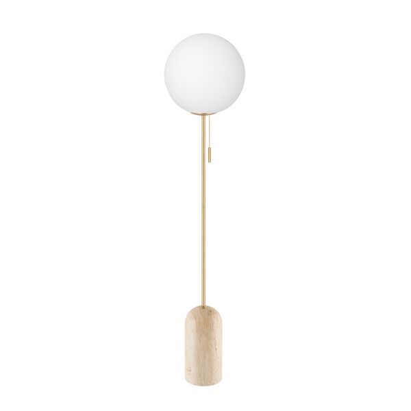 Torrano Stehlampe Beige Travertin