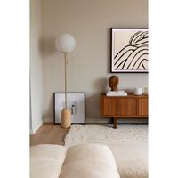 Torrano Stehlampe Beige Travertin