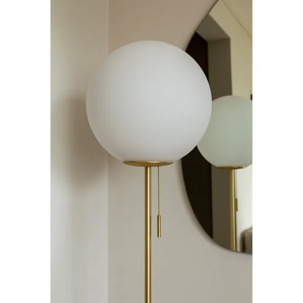 Torrano Stehlampe Beige Travertin