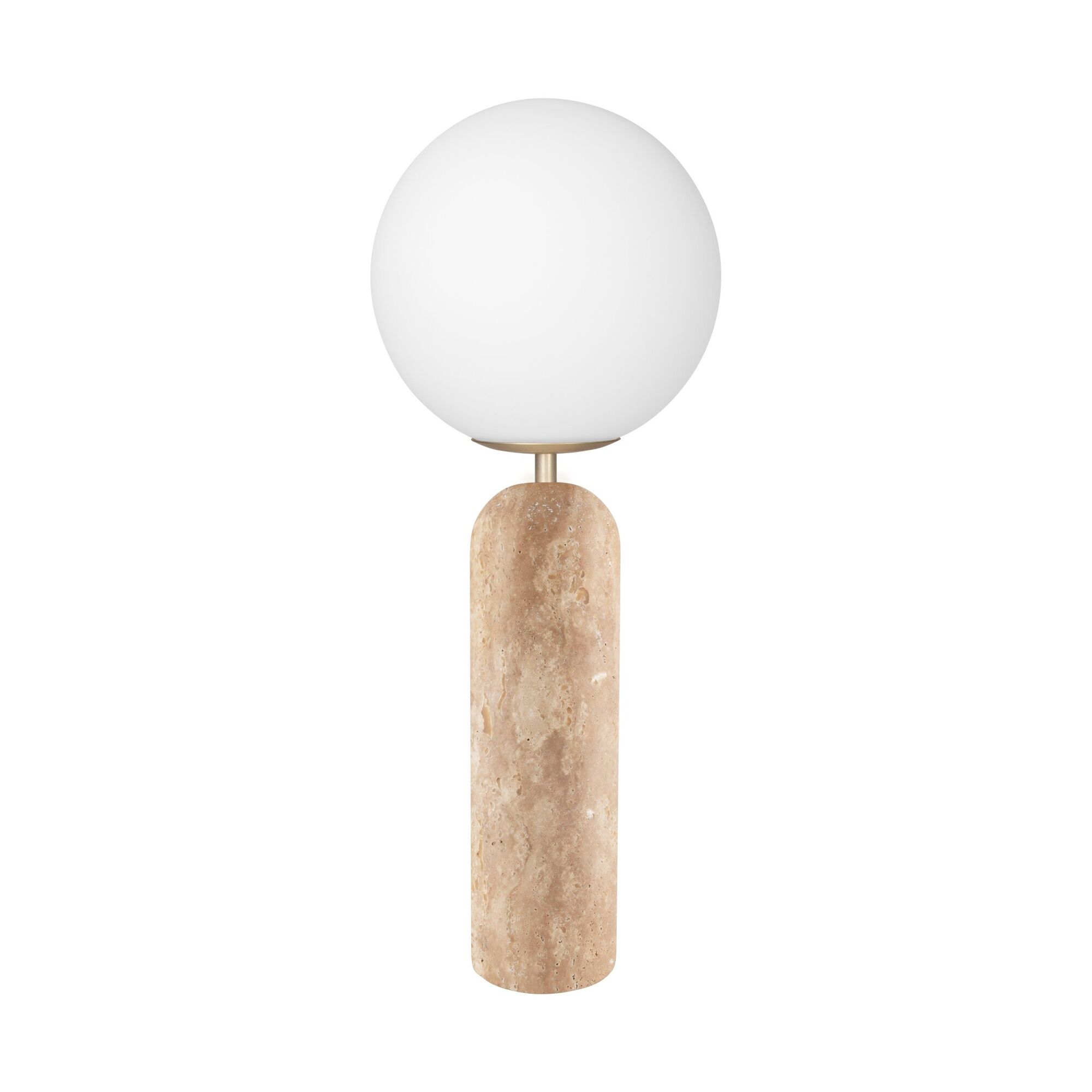 Torrano Bordslampa Beige Travertin