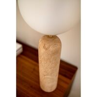 Torrano Bordlampe Beige Travertin