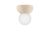 Torrano 13 Wall/ Ceiling Light Beige Travertine