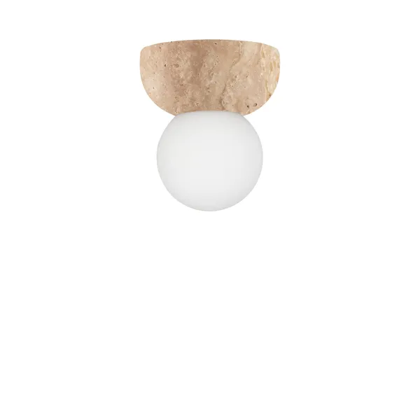 Torrano 13 Wall/ Ceiling Light Beige Travertine