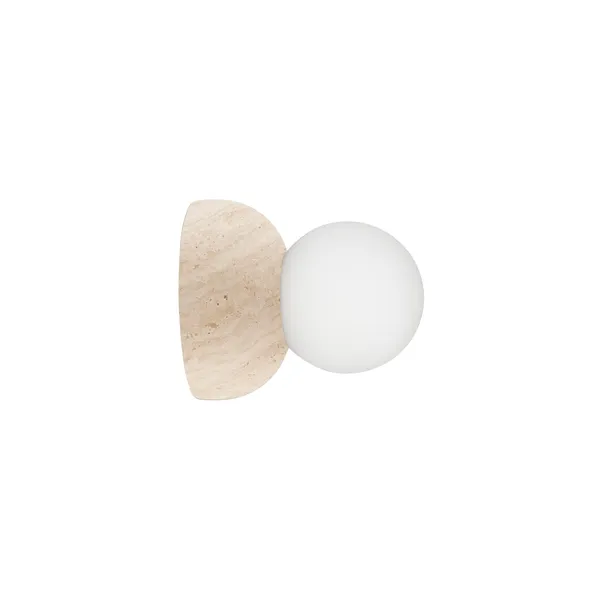 Torrano 13 Wall/ Ceiling Light Beige Travertine