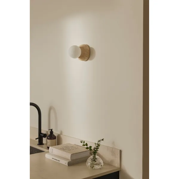 Torrano 13 Wall/ Ceiling Light Beige Travertine