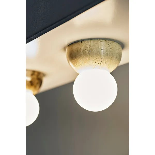 Torrano 13 Wall/ Ceiling Light Beige Travertine