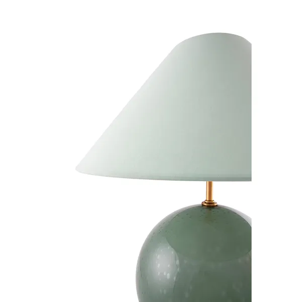 Iris 35 Table Lamp Green