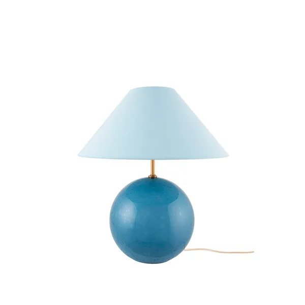 Iris 35 Table Lamp Dull Blue