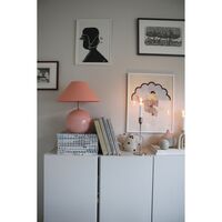 Iris 35 Table Lamp Blush