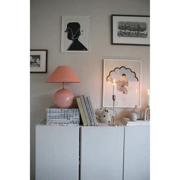 Iris 35 Table Lamp Blush