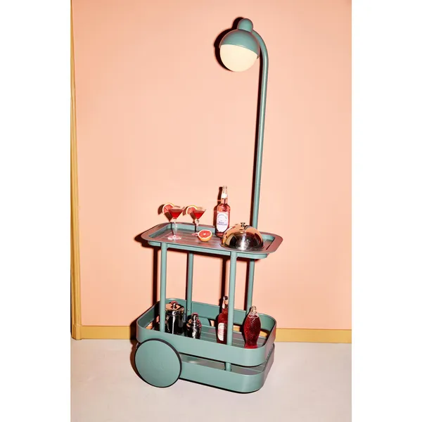 Jolly Trolley met Lamp Dark Sage