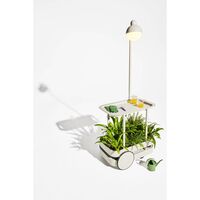 Jolly Trolley Trolley mit Lampe Hellgrau
