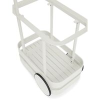 Jolly Trolley Trolley mit Lampe Hellgrau