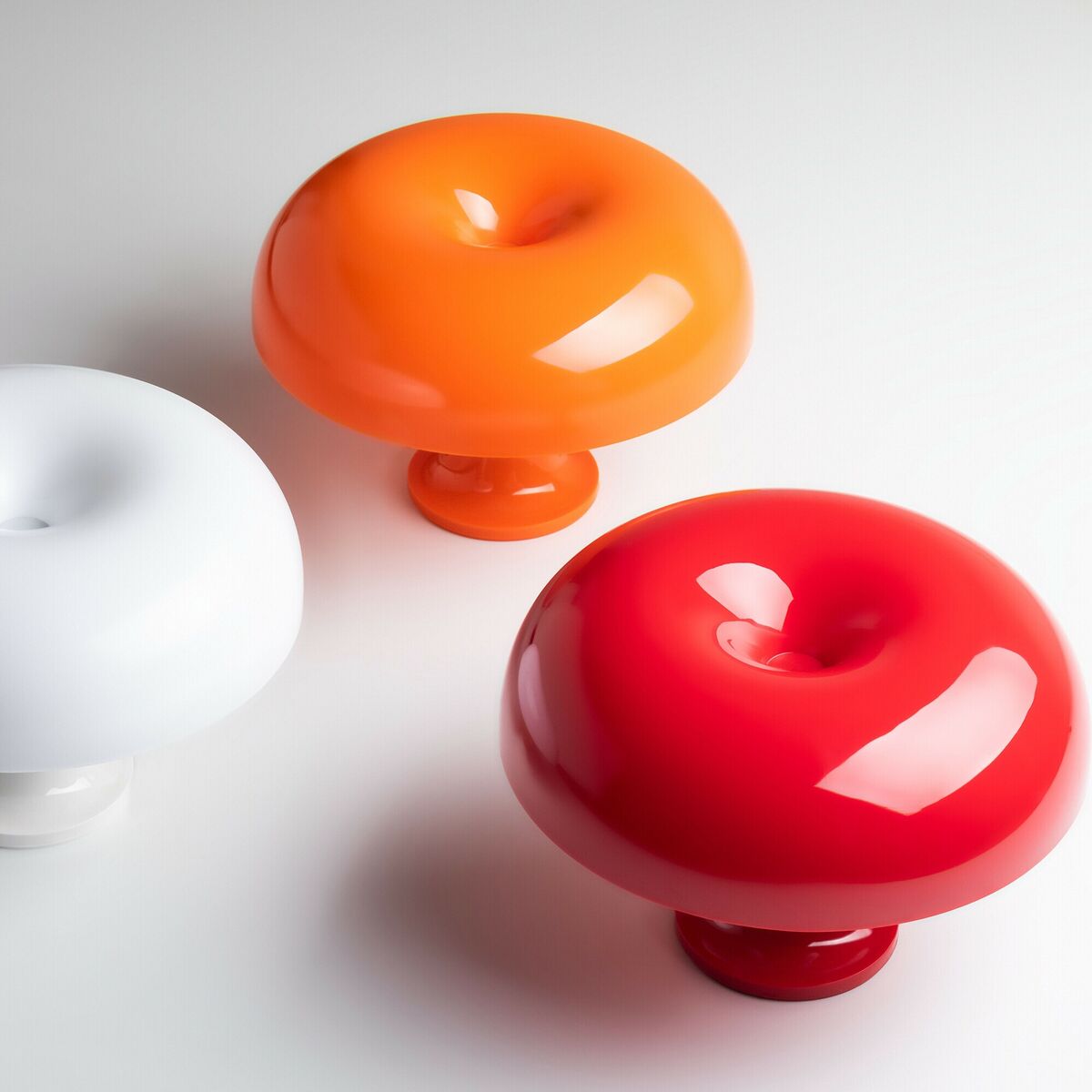 Nessino Table Lamp Red