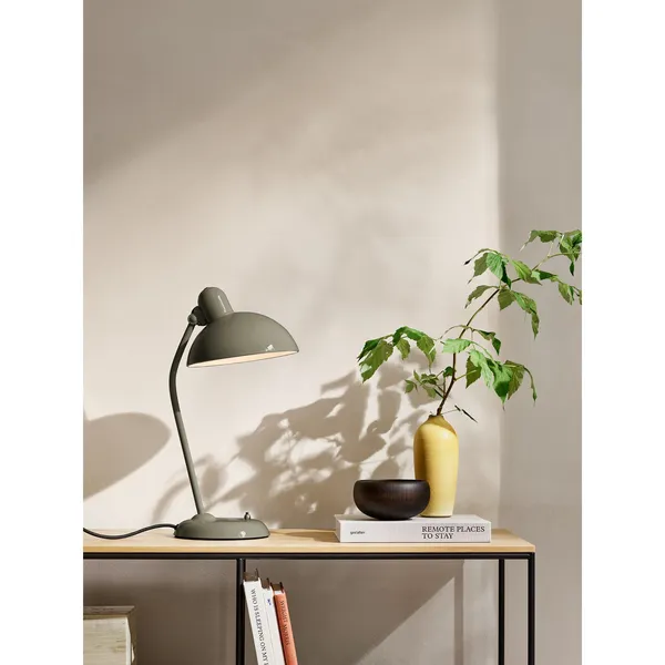 Kaiser Idell 6556-T Table Lamp Olive Green