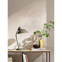 Kaiser Idell 6556-T Table Lamp Olive Green