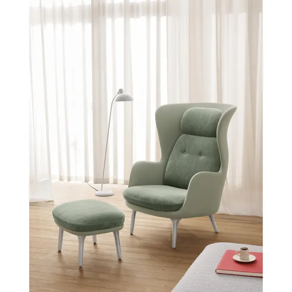 Kaiser Idell 6556-F Floor Lamp Olive Green