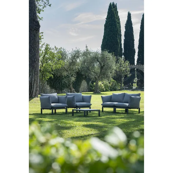 Domino Outdoor Coffee Table 70x70 Anthracite