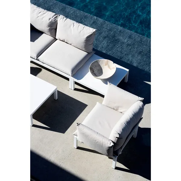 Domino Outdoor Coffee Table 70x70 White