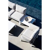 Domino Outdoor Coffee Table 70x70 White